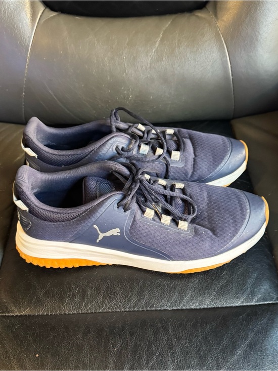 Puma Other - Puma Men's Navy and Gum-Orange Athletic Sneakers